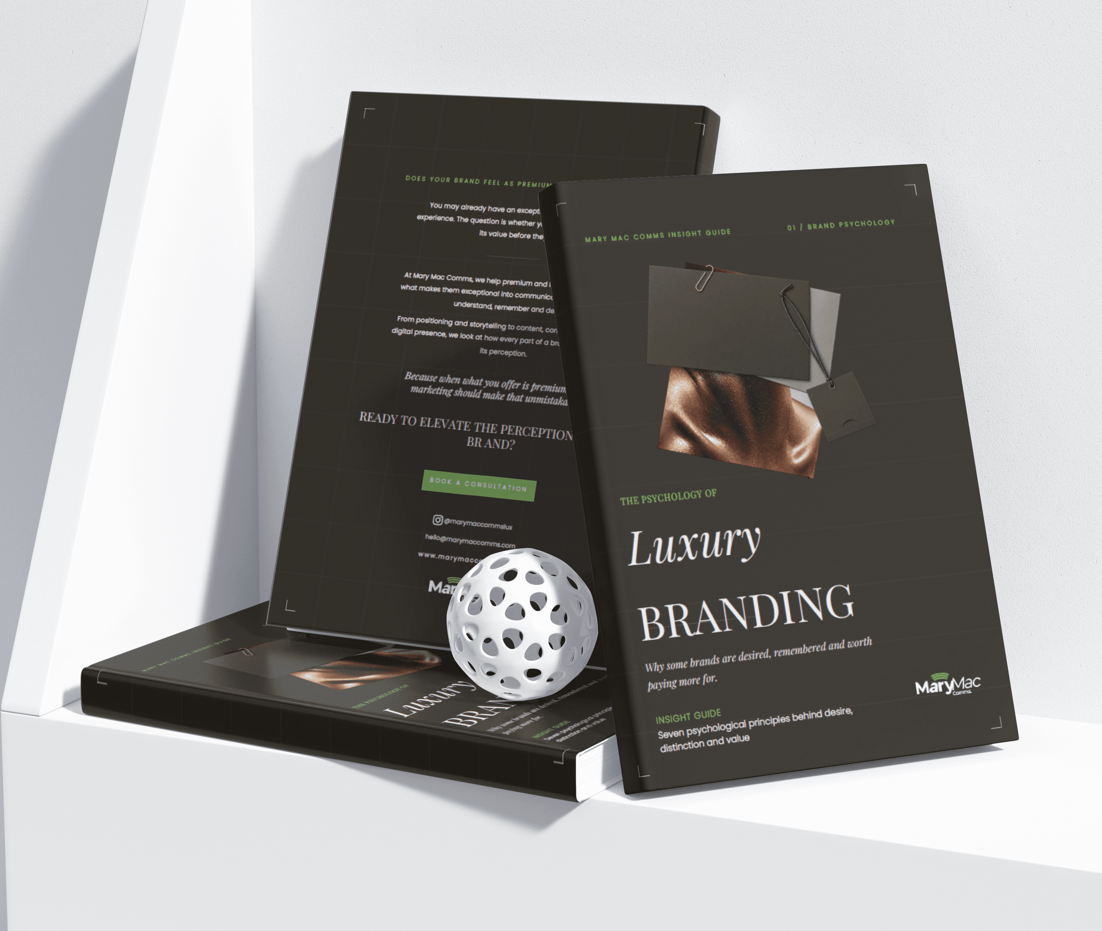 The Psychology of Luxury Branding — Mary Mac Comms Insight Guide cover